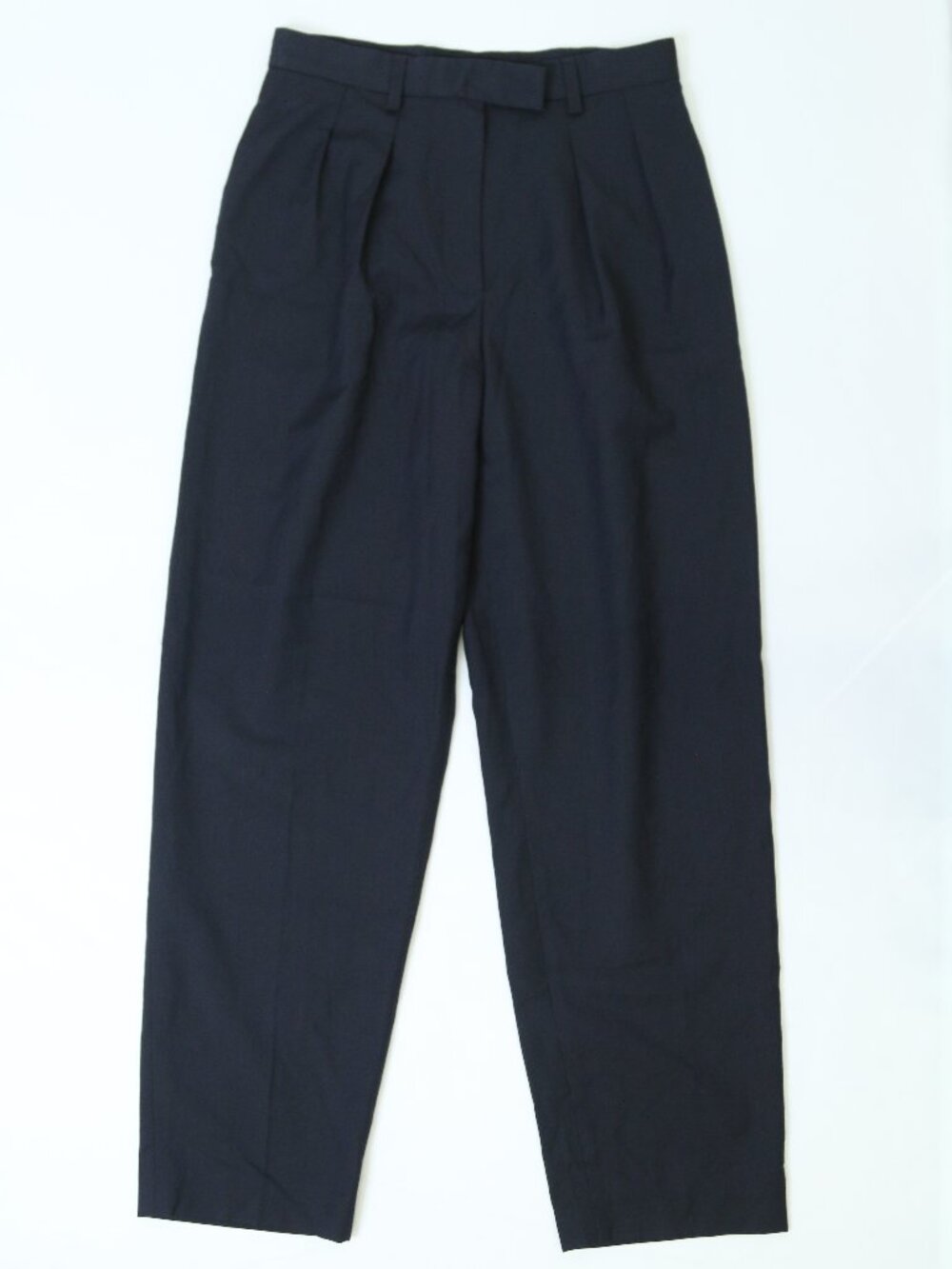 Women's A.P.C. Dark Navy Pleated Trousers